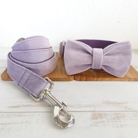 MUTTCO drawstring traction belt bow set (Option: Light purple-S)